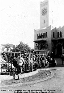 1949- Oran - Gare - Monument aux Morts - Georges Vieville  - 1947